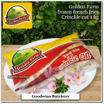 GoldenFarm french-fries frozen CRINKLE CUTS 1kg